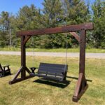 $1,500 Timber Frame Swing w/Poly Swing 